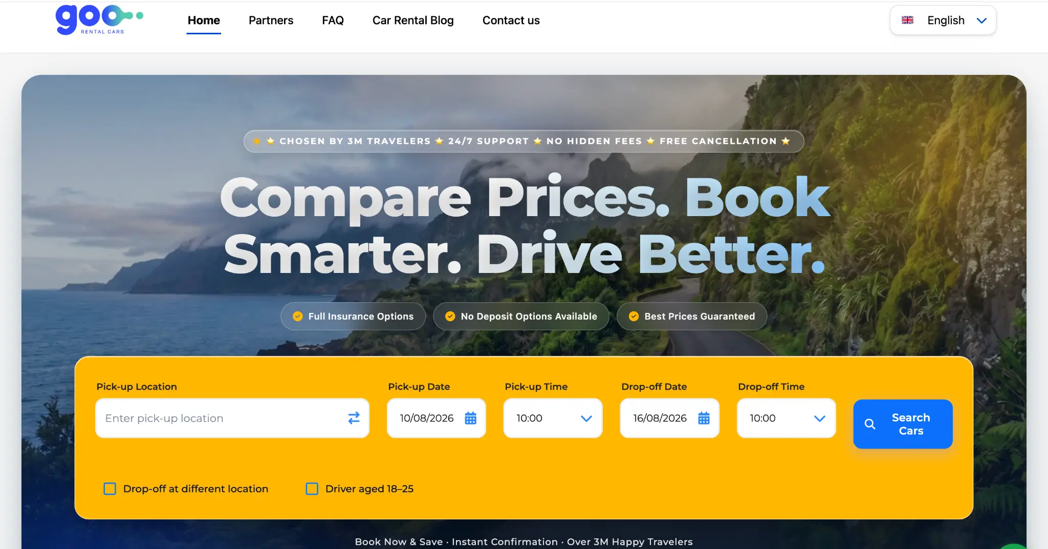 GooRentalCars — Car Rental in Madeira